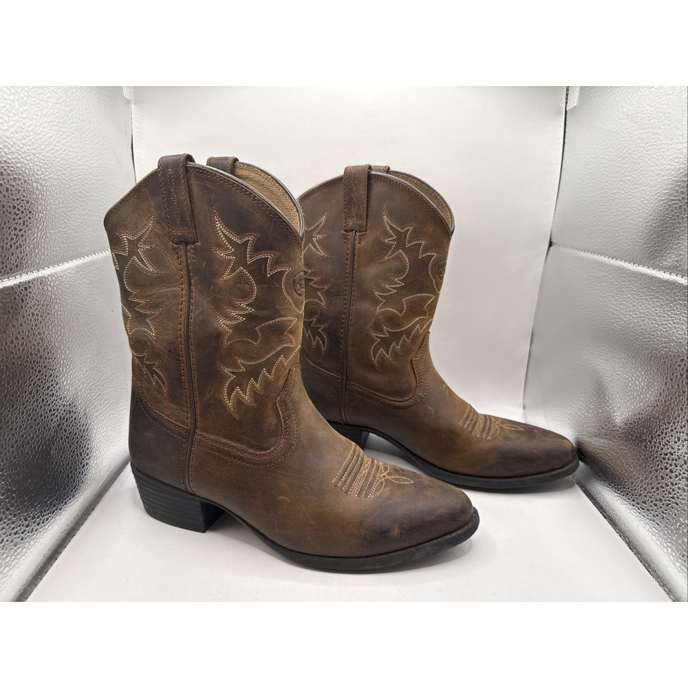 Ariat Youth 4LR Heritage Western Boot Size 4 RToe Style 110001825 Cowboy Cowgirl